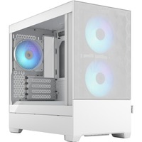 Fractal Design Pop Mini Air Mini Tower Hvid, Towerkabinet Hvid, Mini Tower, PC, Hvid, micro ATX, Mini-ITX, Stål, Hærdet glas, Flere