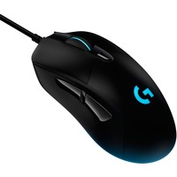 Logitech G403 Hero mus Højre hånd USB Type-A Optisk 25600 dpi, Gaming mus Sort, Højre hånd, Optisk, USB Type-A, 25600 dpi, 1 ms, Sort