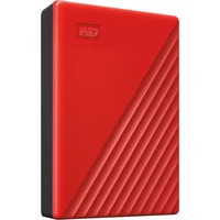 WD Harddisk Rød