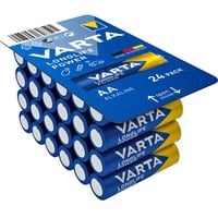 VARTA 04906 Engangsbatteri AA Alkaline Engangsbatteri, AA, Alkaline, 1,5 V, 12 stk, Blå