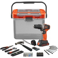 BLACK+DECKER Slagborer skruemaskine Orange/Sort