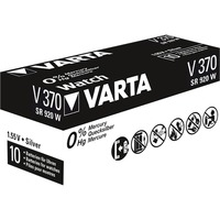 VARTA -V370 Husholdningsbatterier Sølv, Engangsbatteri, SR69, Sølvoxid (S), 1,55 V, 1 stk, 30 mAh