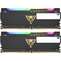 Patriot Viper Steel PVSR432G320C8K hukommelsesmodul 32 GB 2 x 16 GB DDR4 3200 Mhz Sort, 32 GB, 2 x 16 GB, DDR4, 3200 Mhz, 288-pin DIMM