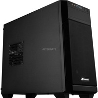 ALTERNATE Gaming PC Sort/gennemsigtig