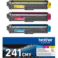 Brother TN-241CMY tonerpatron 3 stk Original Blå, Magenta, Gul 1400 Sider, Blå, Magenta, Gul, 3 stk