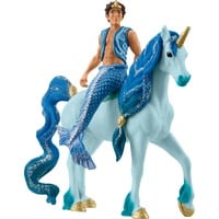 Schleich BAYALA Aryon on Unicorn, Spil figur 5 År, Bayala: A Magical Adventure, Flerfarvet