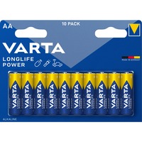 VARTA High Energy AA 10-pack Engangsbatteri Alkaline Engangsbatteri, Alkaline, 1,5 V, 10 stk, AA