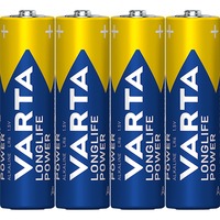 VARTA -4906/TR Husholdningsbatterier Engangsbatteri, AA, Alkaline, 1,5 V, 4 stk, 50,5 mm