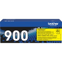 Brother TN-900Y tonerpatron 1 stk Original Gul 6000 Sider, Gul, 1 stk