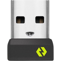 Logitech Bolt USB-modtager grafit, USB-modtager, 2 g, Sort, Grøn