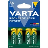 VARTA -56706B Husholdningsbatterier Genopladeligt batteri, AA, Nikkel-Metalhydrid (NiMH), 1,2 V, 4 stk, 2100 mAh