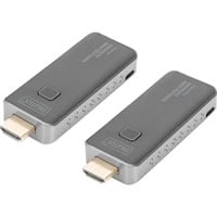 Digitus HDMI-udvidelse forlænger Sort/Sølv