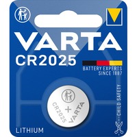 VARTA -CR2025 Husholdningsbatterier Engangsbatteri, CR2025, Lithium, 3 V, 1 stk, Metallic