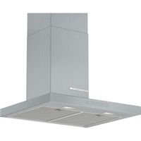 Bosch Serie 6 DWB67CM50 emhætte Vægmonteret Rustfrit stål 671 m³/t A rustfrit stål, 671 m³/t, Aftræk/Recirkulerende, A, A, B, 60 dB