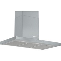 Bosch Serie 6 DWB97CM50 emhætte Vægmonteret Rustfrit stål 430 m³/t A+ rustfrit stål, 430 m³/t, Aftræk/Recirkulerende, A, A, B, 55 dB