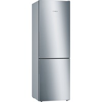 Bosch Serie 6 KGE364LCA køle-/fryseskab Fritstående 308 L C Rustfrit stål, Køleskab / fryser rustfrit stål, 308 L, SN-T, 5,5 kg/24t, C, Frisk zone, aflukke, Rustfrit stål