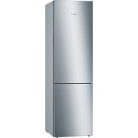 Bosch Serie 6 KGE39AICA køle-/fryseskab Fritstående 343 L C Rustfrit stål, Køleskab / fryser rustfrit stål, 343 L, SN-T, 14 kg/24t, C, Frisk zone, aflukke, Rustfrit stål