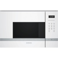 Siemens BF525LMW0 mikrobølgeovn Indbygget Solo mikroovn 20 L 800 W Hvid Hvid/rustfrit stål, Indbygget, Solo mikroovn, 20 L, 800 W, Knapper, Berøring, Hvid