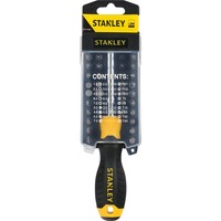 Stanley STHT0-70885 manuel skruetrækker Sæt Kombinationsskruetrækker, Bit sæt Sort/Gul, Sort/gul, Sort/gul