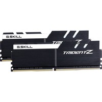 G.Skill 16GB DDR4-3200 hukommelsesmodul 2 x 8 GB 3200 Mhz Sort/Hvid, 16 GB, 2 x 8 GB, DDR4, 3200 Mhz, 288-pin DIMM, Sort, Hvid