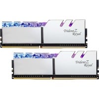 G.Skill Trident Z Royal F4-3200C16D-16GTRS hukommelsesmodul 16 GB 2 x 8 GB DDR4 3200 Mhz Sølv, 16 GB, 2 x 8 GB, DDR4, 3200 Mhz, 288-pin DIMM