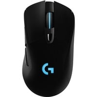 Logitech G703 Lightspeed mus Højre hånd RF trådløst Optisk 25600 dpi, Gaming mus Sort, Højre hånd, Optisk, RF trådløst, 25600 dpi, 1 ms, Sort