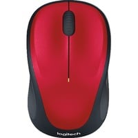 Logitech Wireless Mouse M235 mus RF trådløst Optisk Rød, Optisk, RF trådløst, Rød