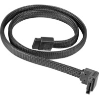 SilverStone CP08 SATA-kabel 0,5 m Sort Sort, 0,5 m, SATA I, Hanstik/Hanstik, Sort