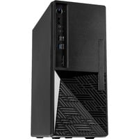 Inter-Tech S-703 Desktop Sort, Towerkabinet Sort, Desktop, PC, Sort, Mini-ATX, uATX, Stål, 11,5 cm