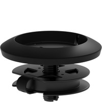 Logitech Mic Pod Mount Sort, Monteringssæt, Logitech, Rally Mic Pod, Grafit, 2,5 cm, 6,5 cm