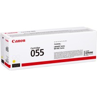 Canon 055 tonerpatron 1 stk Original Gul 2100 Sider, Gul, 1 stk