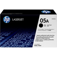 HP Original 05A LaserJet-tonerpatron, sort Sort, sort, 2300 Sider, Sort, 1 stk, Detail