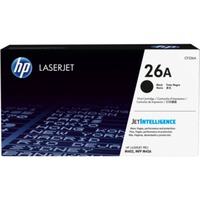 HP Original 26A LaserJet-tonerpatron, sort sort, 3100 Sider, Sort, 1 stk