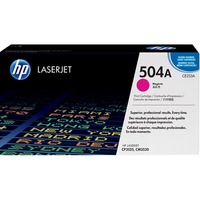 HP Original 504A LaserJet-tonerpatron, magenta magenta, 7000 Sider, Magenta, 1 stk, Detail