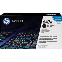 HP Original 647A LaserJet-tonerpatron, sort Sort, sort, 8500 Sider, Sort, 1 stk, Detail