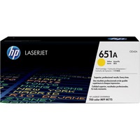 HP Original 651A LaserJet-tonerpatron, gul Gul, gul, 16000 Sider, Gul, 1 stk