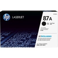 HP Original 87A LaserJet-tonerpatron, sort sort, 8550 Sider, Sort, 1 stk