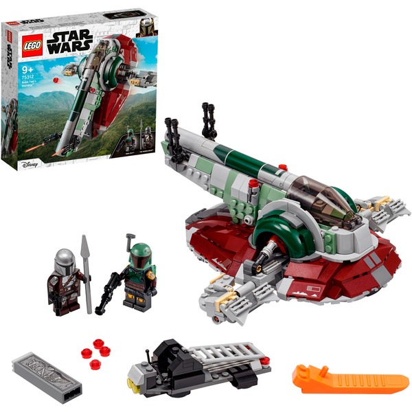 Tilsvarende dygtige energi Lego Star Wars Boba Fetts rumskib, Bygge legetøj Byggesæt, 9 År, Plast, 593  stk, 735 g